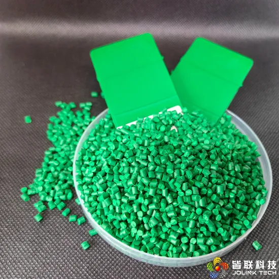 Green Color Masterbatch for Injection Moldings and Shopping Bags