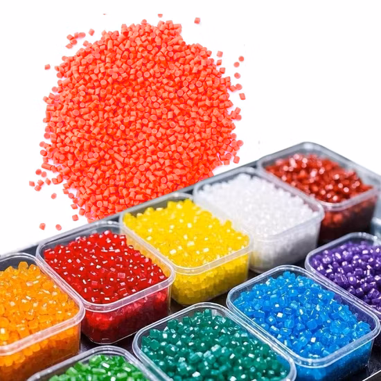 High Concentration PP Carrier Purplish Red Color Masterbatch Pellets Granules for Plastic Products